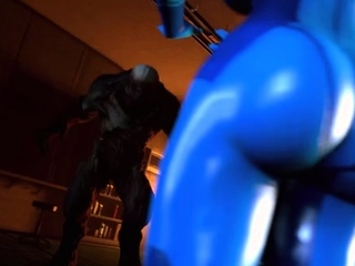 Hot 3D redhead licking a pussy while getting fucked