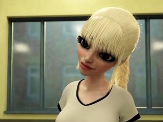 H0RSE Cock FUTA Fucks SHEMALE Teacher 3D