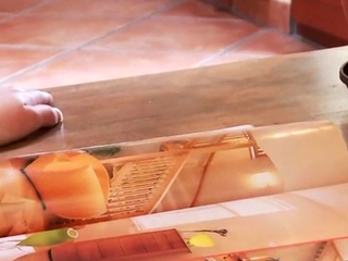 Femdom GF fucks guy in 3way with strapon