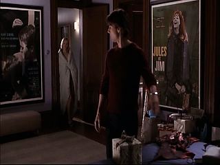 Cameron Diaz having  intercourse with a man on a mattress. Then we see