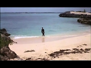 Daryl Hannah nude strolling throughout some grass together with her naked