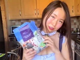 Good morning have your cute asian girlfriend for breakfast i