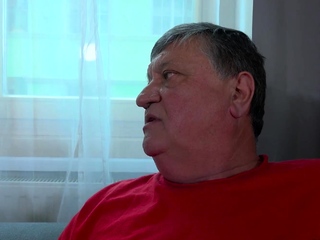 Teen will get onerous fucked and offers footjob to 2 grandpas