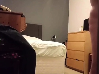 my chubby stepmom totally naked (hidden cam)