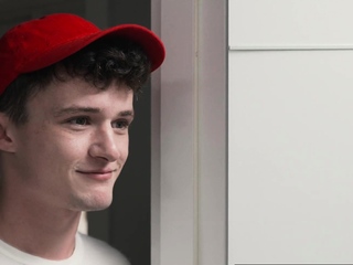 Coach Ace Banner deepthroating Grant Ducatis sexy cock