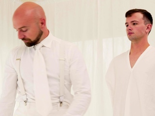 MasonicBoys Adam Snow fucks Logan Cross bareback hard