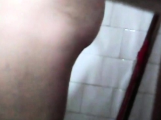 cunt and ass Colombian stepmom spied in shower