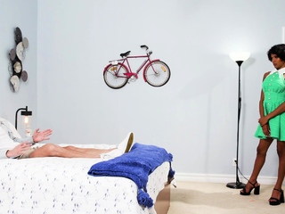 Tony Sting getting seduced by their fam friend  Lola Morena