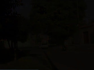 Stunning blonde shemale Azul gets fucked bareback in public