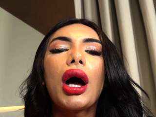 Booty wild trans banged from behind in tight anal hole