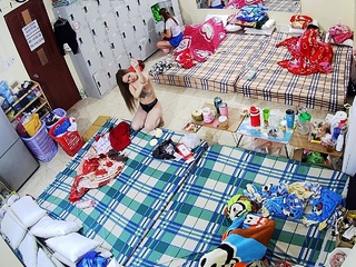 secretly filmed the female staff changing room