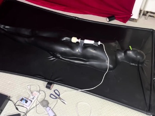 Chinese For a long time in vacbed