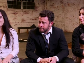 Dude anal fucks stepsis and mistress in bdsm roleplay