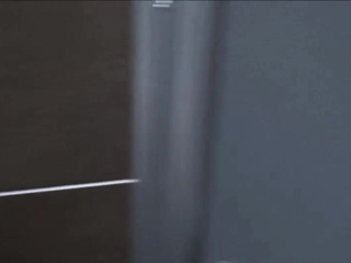 Public toilet blowjob with young redhead