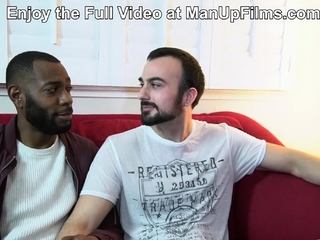 Bearded Mason Lear Rims Alex Hawk Before Threesome Pounding