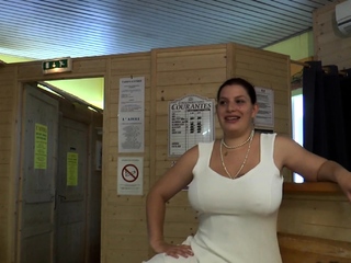 Big assed busty tit fuck and blowjob