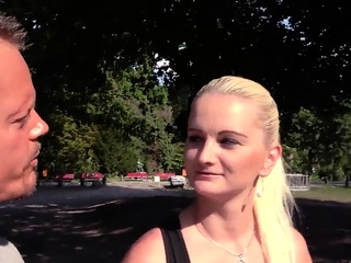 Amateur German mature fucked outdoor