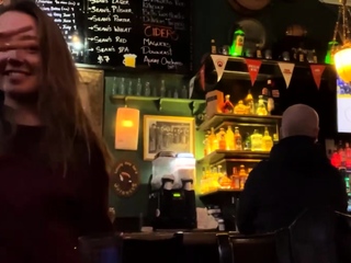 Real amateur brunette beauty public fuck