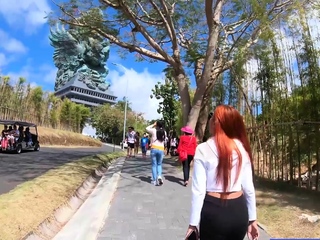 Thai GF thanks BF by jerking and riding