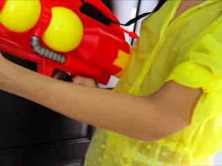 Massage and bareback anal with playful ladyboy