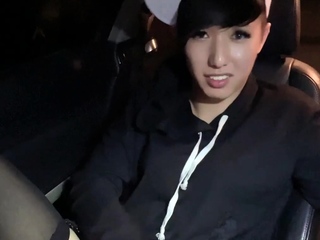 Ladyboy Shemale amateur with big tits loves masturbating