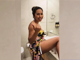 Thai MILF girlfriends lesbian shower sex