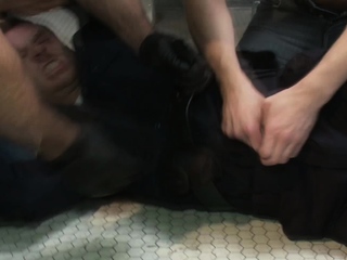 Sebastian Keys taken down by a group of horny men