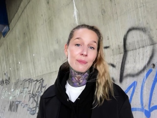 GERMAN SCOUT – Crazy German Tattoo Model Lisa Rocketcock