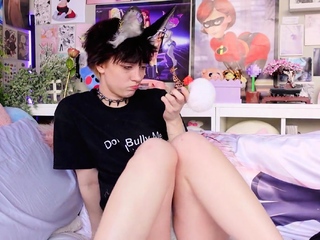 Goth Bunny Wants Daddy to Fuck His Ass