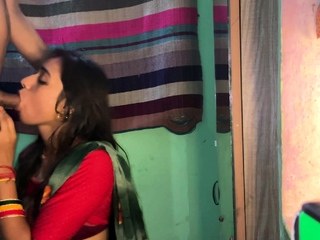 Beautiful Indian Wife Deep Throat Blowjob