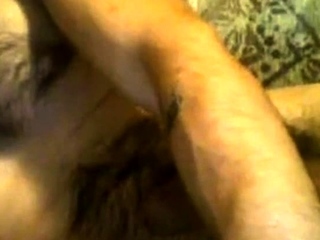 Uncut Latino Plays with His Big Dick and Cums Inside His For