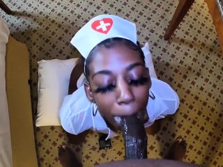Nurse Santana Knew How To Make Bbc Feel Better
