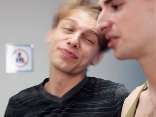 Leo Louis and Ryan Jacobs jerking each other off