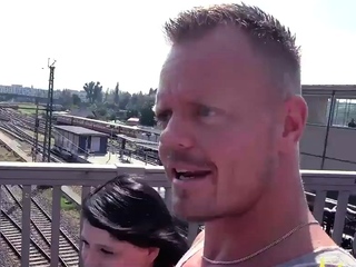 German squirty ady public fucked outdoor