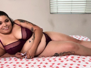 Slutty chubby tattooed amateur fucked