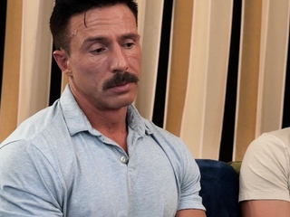 Trans cutie barebacked by muscle DILF