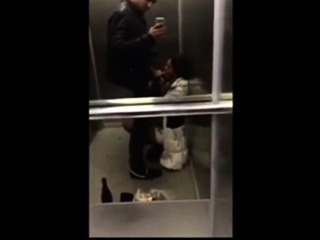 Amateur Couple’s Elevator Adventure