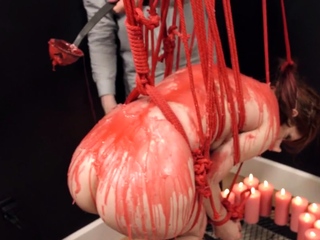 Bound suspended waxed