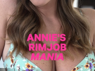 GIRLSRIMMING   Annie King Rimjob Mania