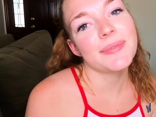 Pigtailed POV stepdaughter gets banged
