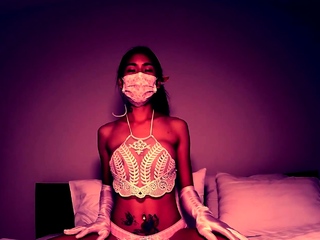 Cute Asian teen ladyboy blowjob and anal