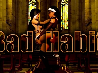Bad Habit 3D Futanari Animation