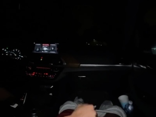 Public Car Blowjob with a Blonde and a Big Cock