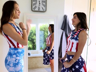 Teen blowjob threesome