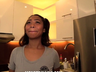Asian teen enjoying hardcore sex for the first time