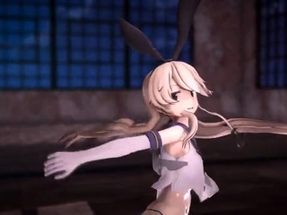 Hentai redhead gives blowjob and having sex