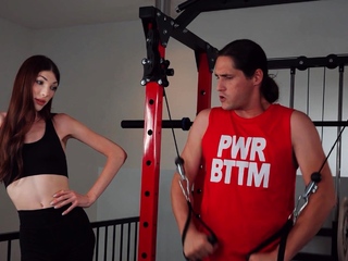 TGIRLPORNSTAR   The Workout with Ava Holt