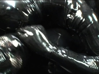 pleasing fetish anal actions with latex and bdsm