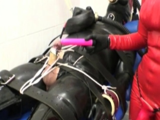 Beautiful fetish bottom actions with latex and bdsm