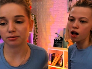 Horniest Amateur Blonde Teen caught masturbating on Webcam